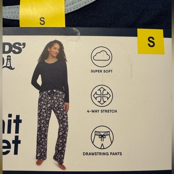 Lands End 2 pc Knit Pajama Set - Picture 8 of 8